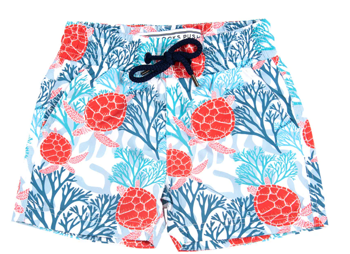 THE ROCKS PUSH Swim Shorts