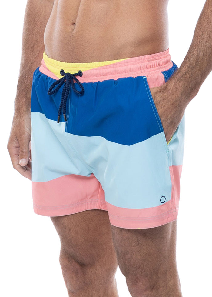 Balmoral Waves Mid Length Men's Board Shorts