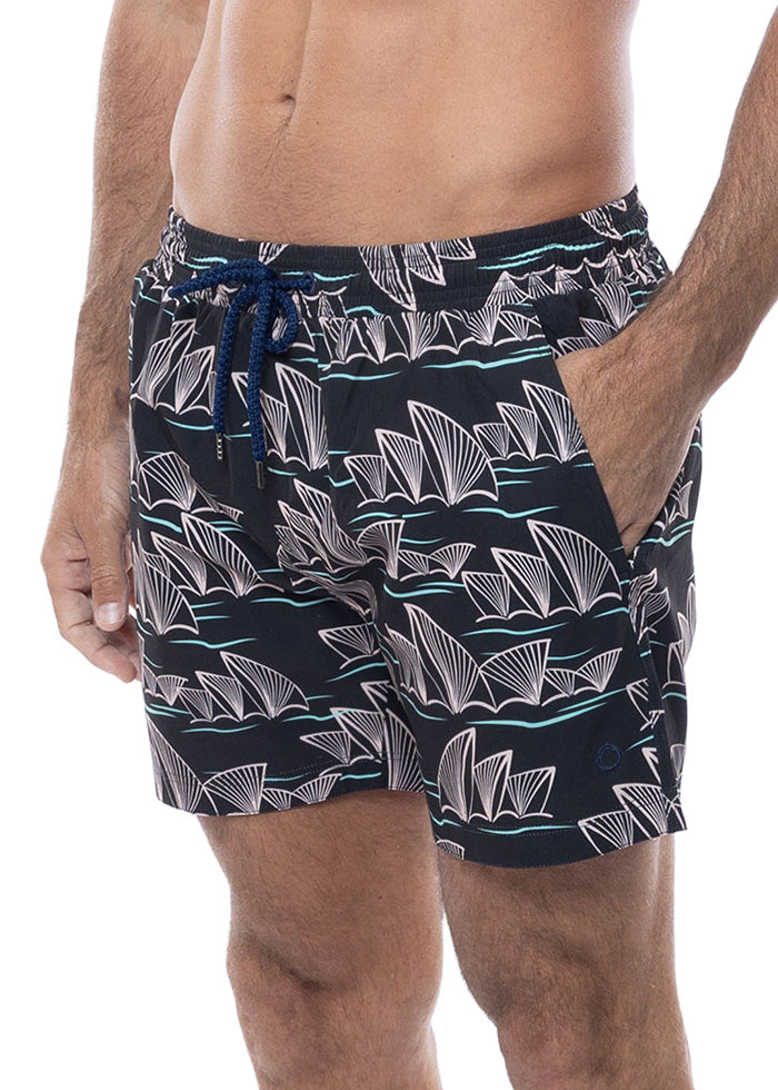 Balmoral Opera Mid Length Men's Board Shorts