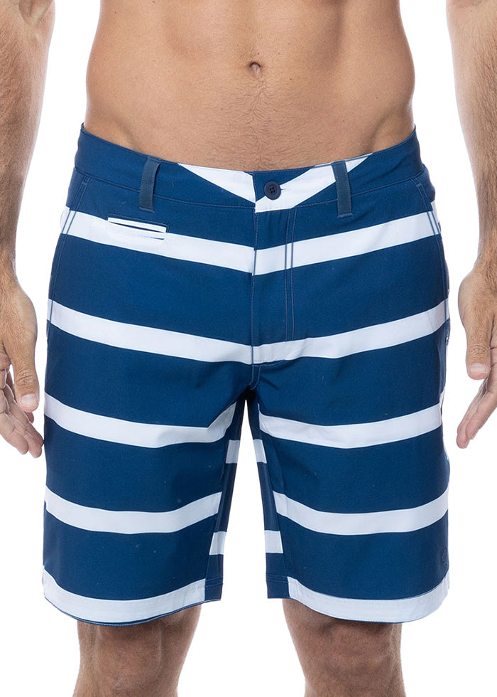 Blueys Breton Navy Long Men's Board Shorts