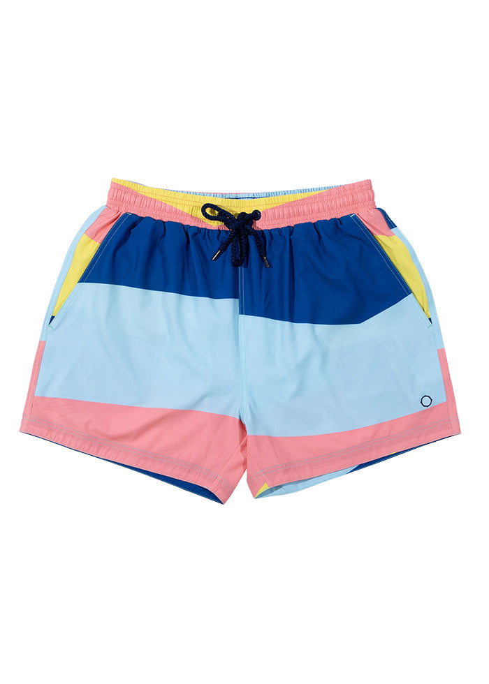 Balmoral Waves Mid Length Men's Board Shorts