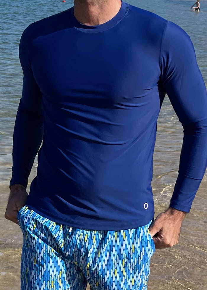 Men's Rash Top Navy