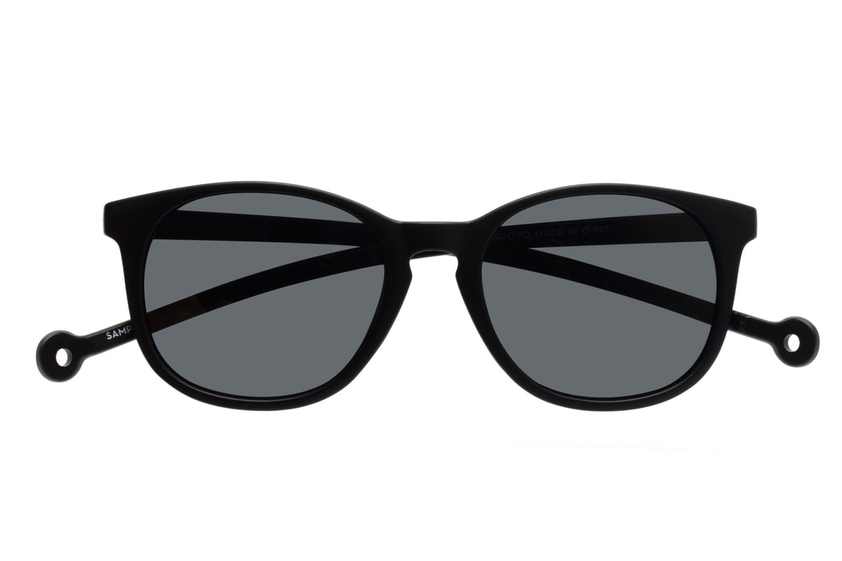 Arroyo Sunglasses in Black Matt (Smoke)
