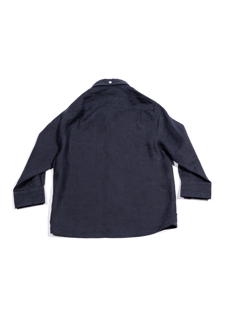 Boys' Ink Linen Shirt