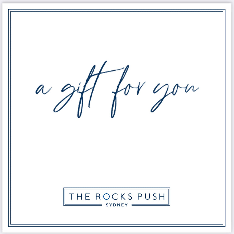 THE ROCKS PUSH GIFT VOUCHER - The gift of looking good and doing good.