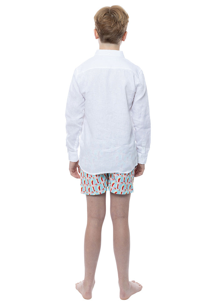 Balmoral Boys' Major Mitchell's Cockatoos Board Shorts