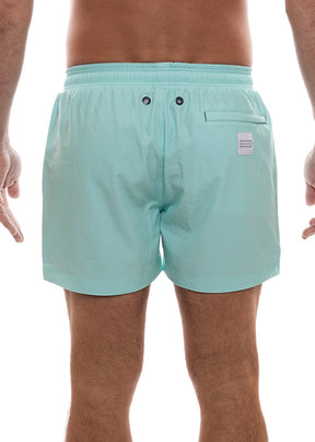 Balmoral Aqua Mid Length Men's Board Shorts