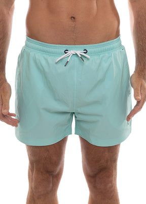 Balmoral Aqua Mid Length Men's Board Shorts