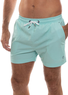 Balmoral Aqua Mid Length Men's Board Shorts