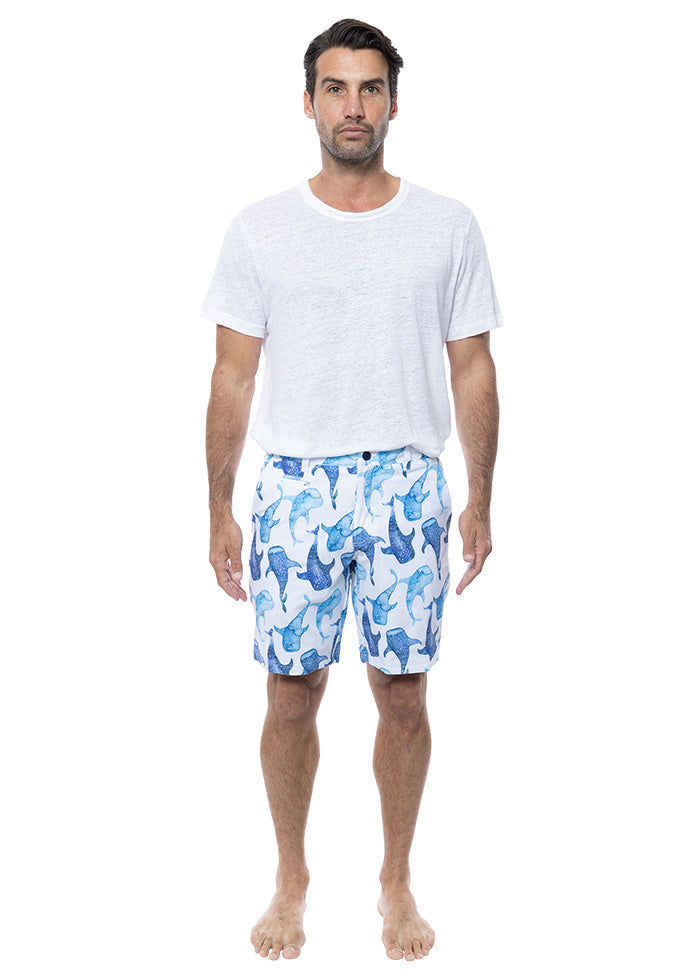 Blueys Whale Sharks Long Men's Board Shorts