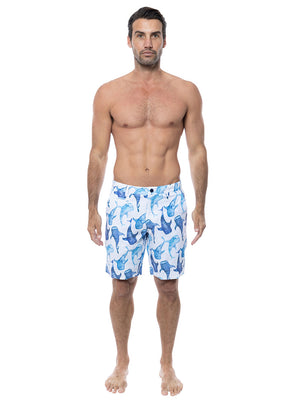 Blueys Whale Sharks Long Men's Board Shorts