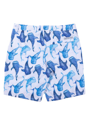 Blueys Whale Sharks Long Men's Board Shorts