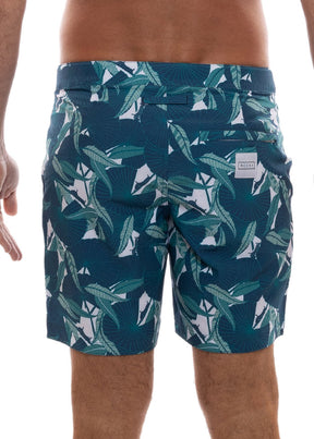 Tama Marseille Mid Length Tailored Board Shorts