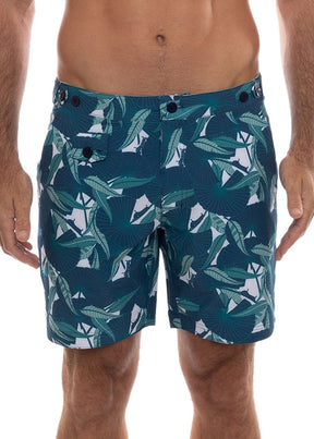 Tama Marseille Mid Length Tailored Board Shorts