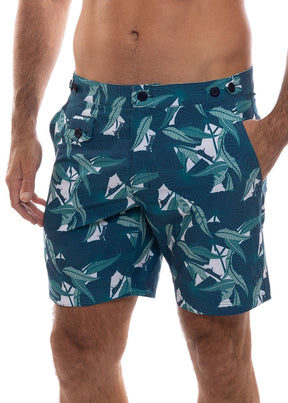 Tama Marseille Mid Length Tailored Board Shorts