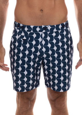 Tama Rays Mid Length Tailored Board Shorts