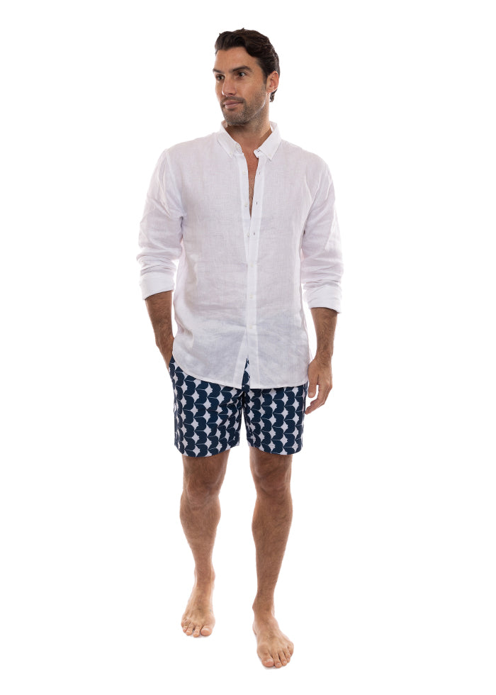 Tama Rays Mid Length Tailored Board Shorts