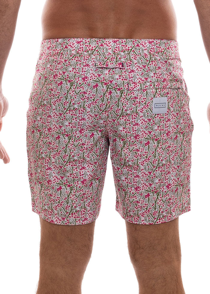 Tama Wattle Mid Length Tailored Board Shorts