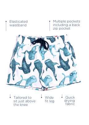 Balmoral Boys' Whale Sharks Board Shorts